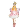 Sugar Plum Fairy Glass Ornament - 12.5cm