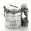 Teddy Money Box Coin Jar - 7cm