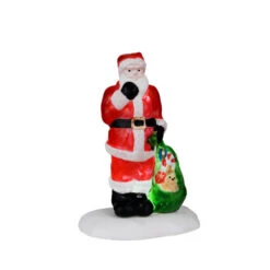 Lemax Santa Claus Is Here With Gifts