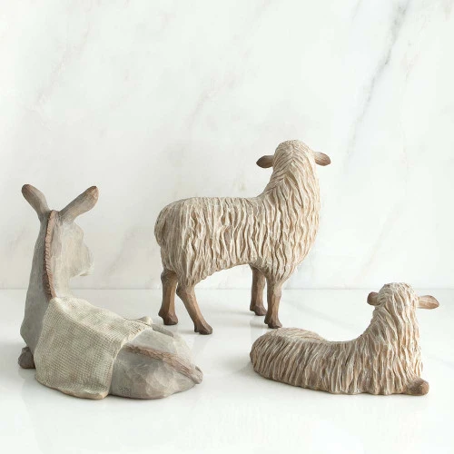 Willow Tree - Gentle Animals Of The Stable Figurines For The Christmas Story - 14cm - Image 4