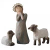 Willow Tree - Nativity Little Shepherdess Figurine - 13cm