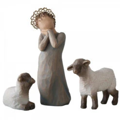 Willow Tree - Nativity Little Shepherdess Figurine - 13cm