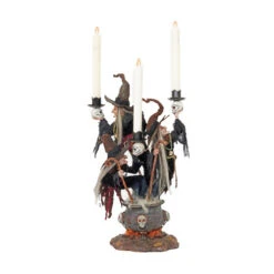Katherines Collection 3 Witches Candelabra - 45.5cm