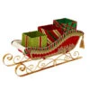 Katherines Collection Red Sled With Gifts Serving Piece - 30.5cm