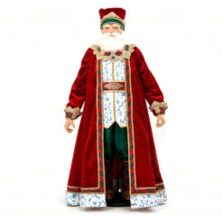 Katherines Santa With Red Robe - 86cm