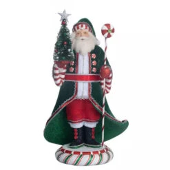 Katherines Papa Peppermint Santa Claus - 35.5cm