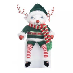 Katherines Peppermint Palace Reindeer Lanky Leg - 42cm