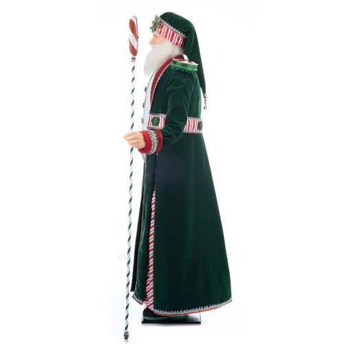 Katherines Papa Peppermint Santa Claus (Life Size) - 165cm - Image 2