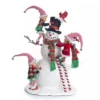 Peppermint Palace Elves And Snowman - 46cm