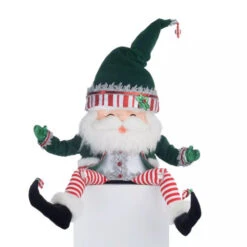 Katherines Peppermint Palace Chubby Santa Lanky Leg - 51cm
