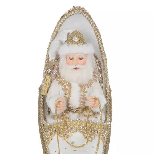 Katherines Celestial Moon Sleigh With Reindeer - 41cm - Image 2