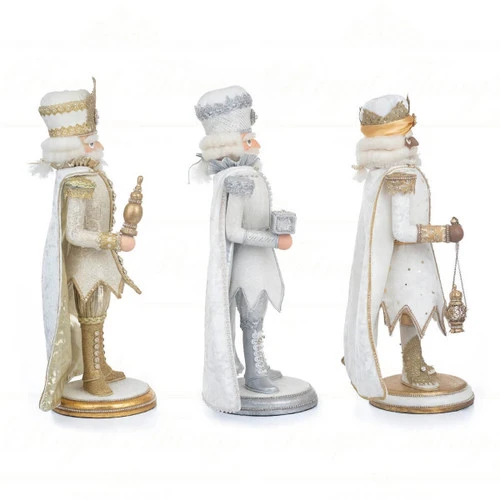 Katherines Celestial Wiseman Nutcracker (Set Of 3) - 42.5cm - Image 2
