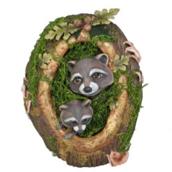 Katherines Racoon Woodland Door Hanger Wreath - 43cm