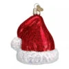 Santa's Hat Glass Ornament - 9.5cm