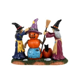 Lemax Spookytown Pumpkin Witch - 7.5cm