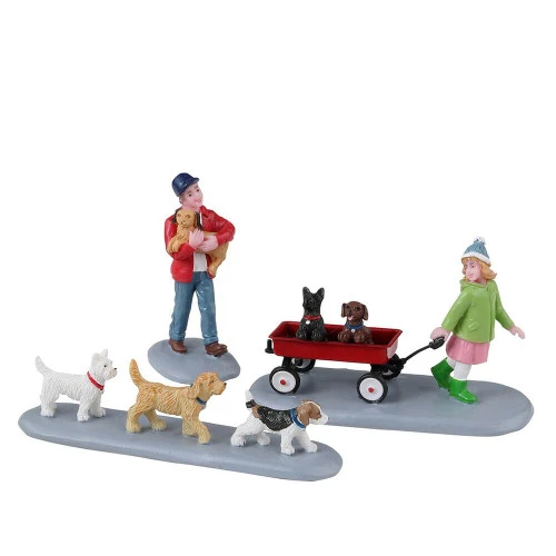 Lemax Puppy Parade - 20.8cm