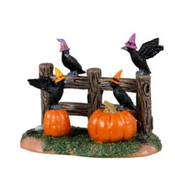 Lemax Spookytown Halloween Crows - 6.8cm