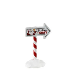 Lemax Christmas Party Sign - 7cm
