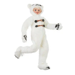Polar Bear Posable Elf - 40.5cm