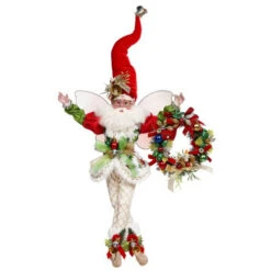 Mark Roberts Christmas Wreath Fairy - 38.5cm