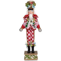 Mark Roberts Candy Peppermint Nutcracker - 61cm