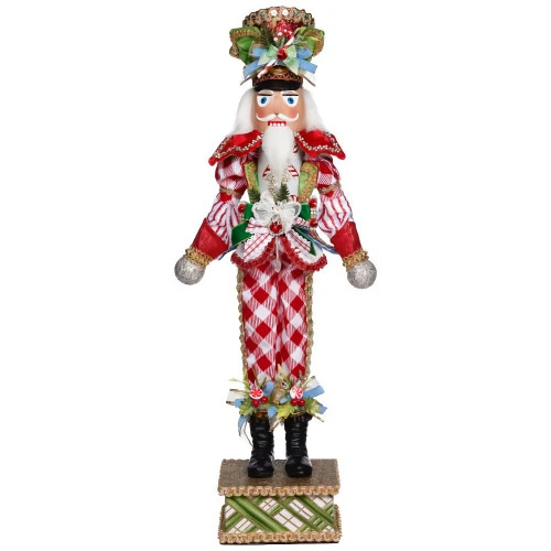 Mark Roberts Candy Peppermint Nutcracker - 61cm