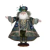 Mark Roberts Proud Peacock Santa - 65.5cm