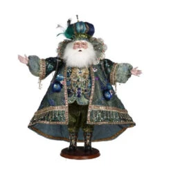 Mark Roberts Proud Peacock Santa - 65.5cm