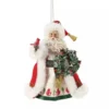 Possible Dreams Santa Merry Cardinal Ornament - 15cm