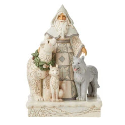Jim Shore Santa Claus With Animals - 48cm