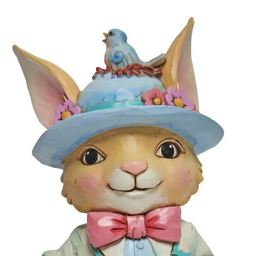 Jim Shore Pint Sized Bunny With Eggs - 13cm - Image 2