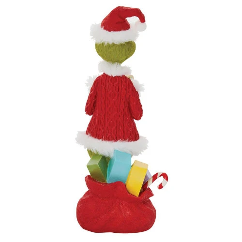 Dr Seuss Grinch Checking His List Figurine - 23cm - Image 3