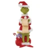 Dr Seuss Grinch Checking His List Figurine - 23cm
