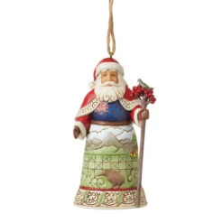Jim Shore New Zealand Santa Ornament - 10.5cm