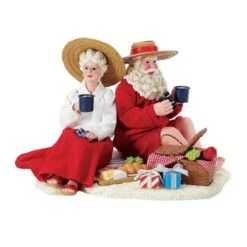 Possible Dreams Santa Claus And Mrs. Claus Life Is A Picnic - 20cm