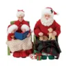Possible Dreams Santa And Mrs Claus Story Time (Set Of 2) - 20cm