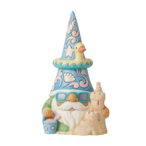 Jim Shore Sand Castle Gnome - 16cm