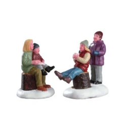 Lemax Quality Time With Mum - Set Of 2