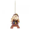 Jim Shore Beauty Beast Cogsworth Hanging Ornament - 7cm