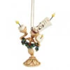 Jim Shore Beauty Beast Lumiere Hanging Ornament - 8cm