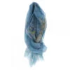 Peter Rabbit Blue Illustrated Scarf - 180cm