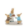 Beatrix Potter MRS Rabbit With Christmas Pudding - 7cm