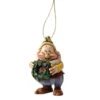 Jim Shore "Happy" Dwarf Ornament- 7cm