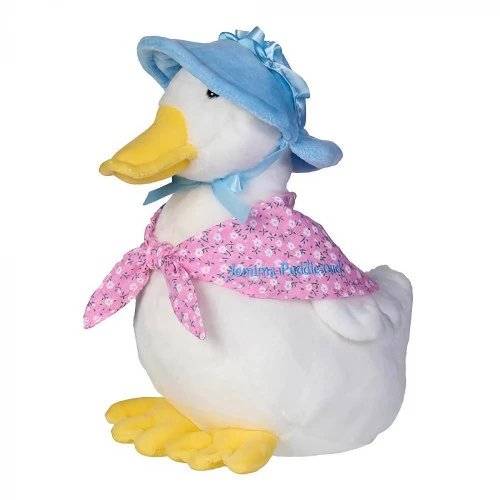 Jemima Puddle Duck Plush With Pink Bow Cape - 25cm