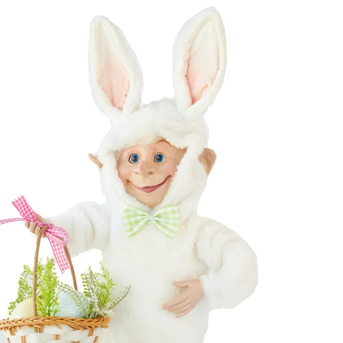 Ralphie The White Bunny Elf - 45cm - Image 3