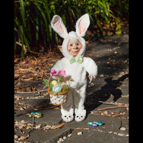Ralphie The White Bunny Elf - 45cm - Image 2