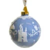 Cinderella - Wedgewood Blue Bauble Ornament - 13cm