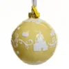 Beauty & The Beast - Belle Yellow Bauble Ornament - 13cm