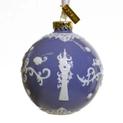 Tangled - Rapunzel Violet Blue Bauble Ornament - 8cm