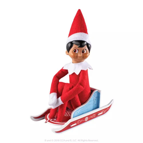 Elves At Play - Moments Snow Day Sled - Image 2